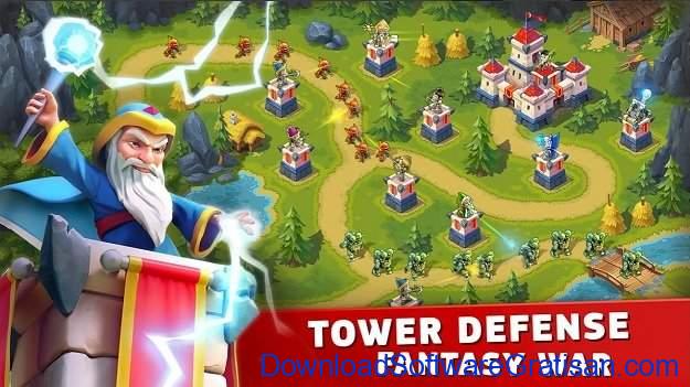 Game menara pertahanan terbaik untuk Android Fantasy Tower