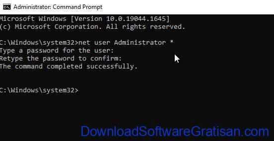 Hapus Password Administrator Windows 10 Menggunakan Command Prompt 2