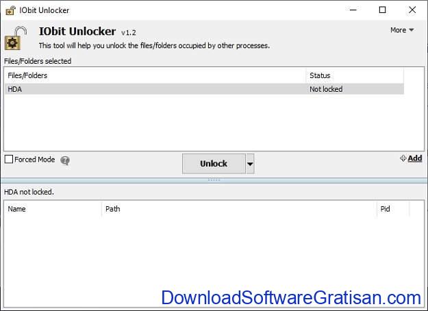 IObit Unlocker Aplikasi Penghapus File Terkunci