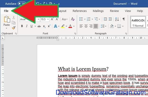 Konversi Dokumen ke PDF Menggunakan Microsoft Word 2020