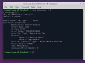 Linux - Cara Mengetahui Motherboard Apa yang Kamu Miliki