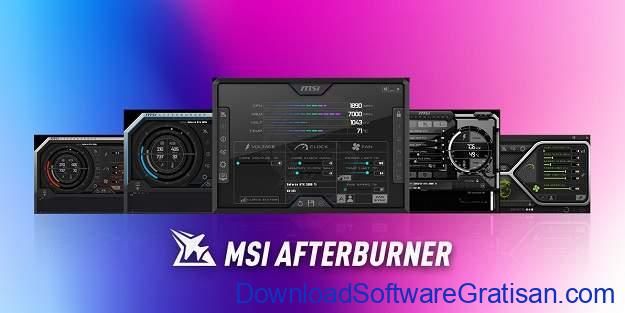 MSI AfterBurner - Aplikasi Benchmark GPU GRATIS TERBAIK Untuk PC
