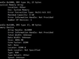 Mengetahui jenis RAM di Linux