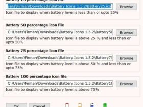 Mengganti Ikon Baterai pada Perangkat Windows - SS2