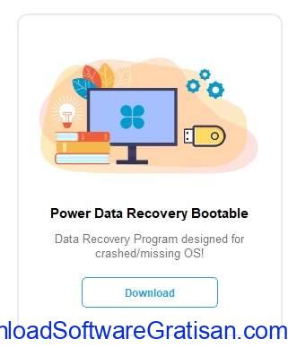 MiniTool Power Data Recovery - Dukungan Bootable Media