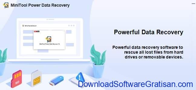 MiniTool Power Data Recovery - Pulihkan semua file yang hilang