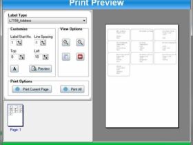 SSuite Label Printer