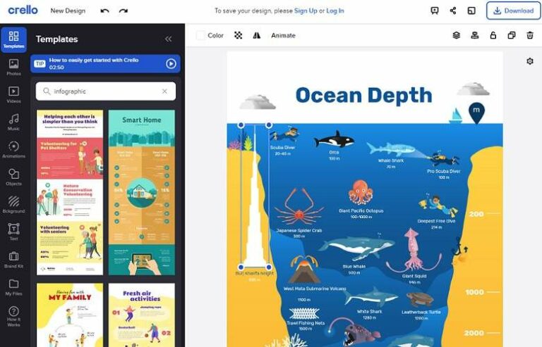 Membuat Infografis Keren Secara Online Dan Gratis Canva - Riset