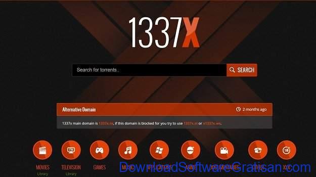 Situs Torrent Terbaik 1337x