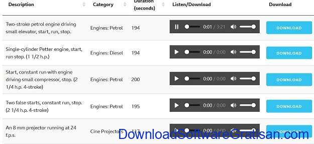 Situs download sampel musik gratis terbaik BBC Sound Effects