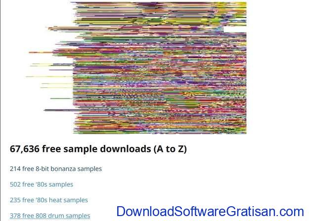 Situs download sampel musik gratis terbaik SampleRadar