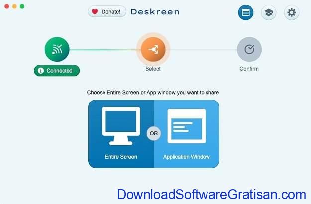 Tampilkan Layar Komputer di Android atau iOS Melalui WiFi Menggunakan Deskreen - SS7
