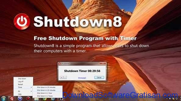 Timer Shutdown gratis terbaik untuk Windows 10 Shutdown8