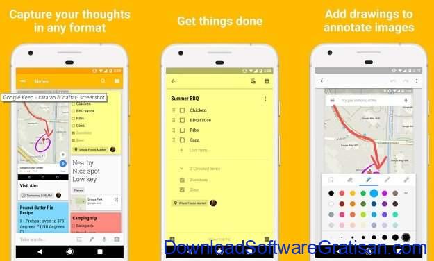 Widget Android Gratis Terbaik Google Keep - catatan & daftar