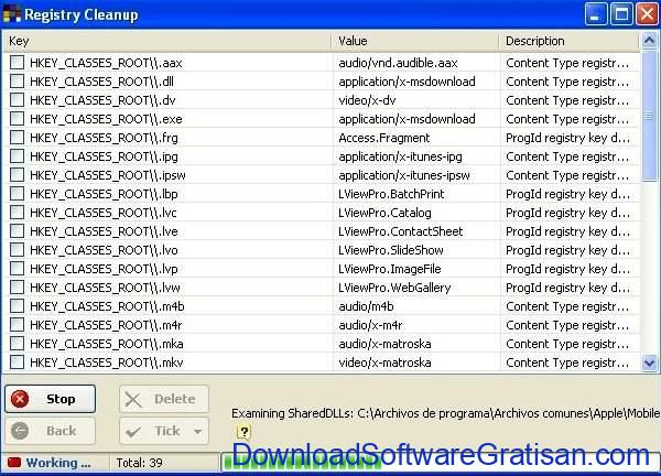 Abexo free Registry Cleaner