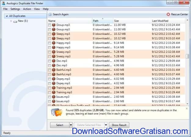 Auslogics Duplicate File Finder