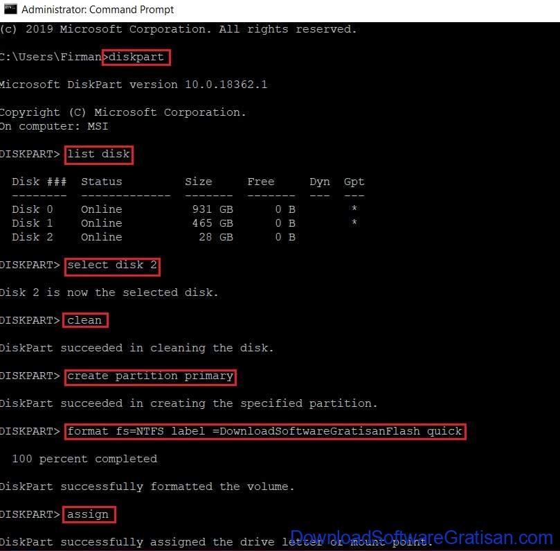 4 Cara Format Flash Disk Windows 10