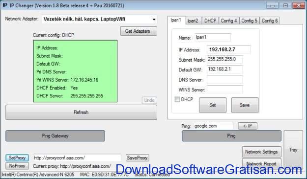 Technitium Mac address Changer. IPCHANGER. Ip changer