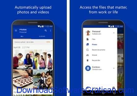 Layanan & Aplikasi Penyimpanan Cloud Gratis Terbaik Android Microsoft OneDrive