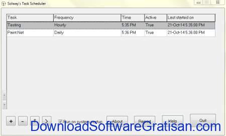 Aplikasi Penjadwal Tugas Gratis Terbaik untuk Windows Solway's Task Scheduler