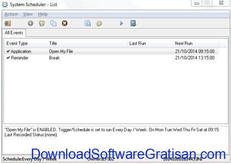 Aplikasi Penjadwal Tugas Gratis Terbaik untuk Windows System Scheduler