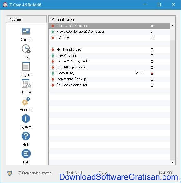 Aplikasi Penjadwal Tugas Gratis Terbaik untuk Windows Z-Cron